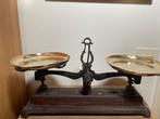 Roberval - Balans of weegschaal (3) - Verguld messing,