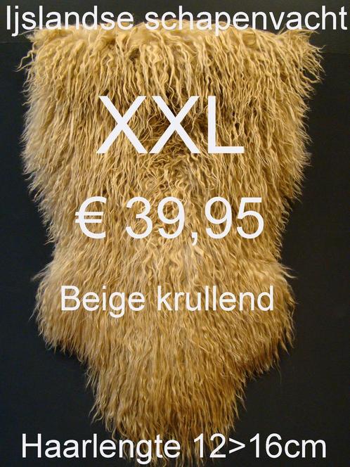 Schapenvacht met krulletjes XXL KRULLEN schapenvel € 39,95, Huis en Inrichting, Woonaccessoires | Overige, Nieuw, Ophalen of Verzenden