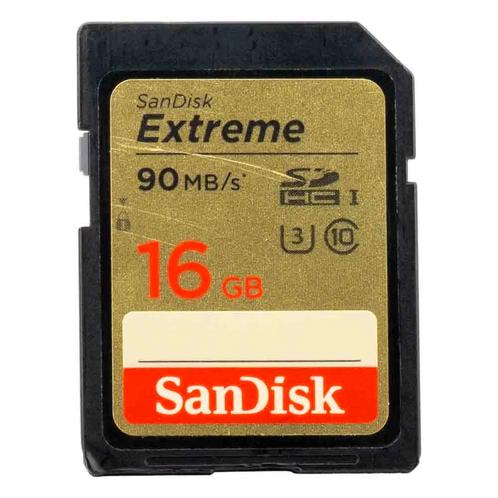 SanDisk 16GB SD Card 90mb/s, Audio, Tv en Foto, Fotografie | Filters, Verzenden