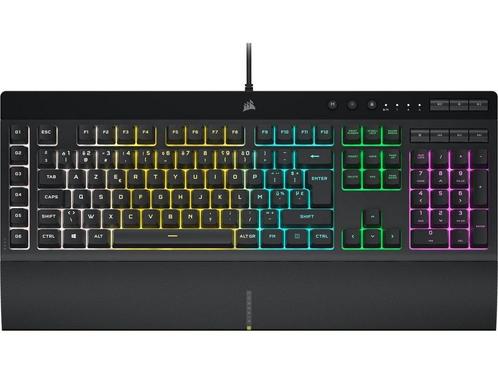 Corsair K55 RGB Pro - Gaming Toetsenbord - BE Azerty - Zwart, Huis en Inrichting, Woonaccessoires | Overige, Zo goed als nieuw