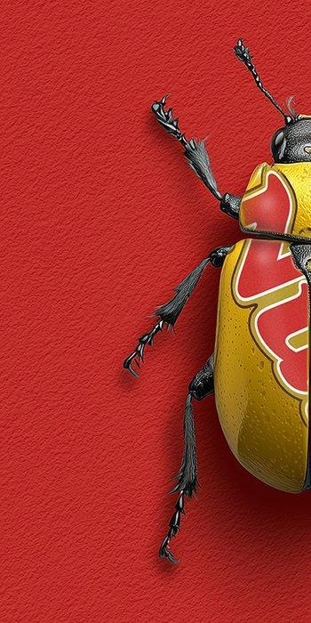 F2B - BeetleCan Nuts 1I8, Antiek en Kunst, Kunst | Designobjecten