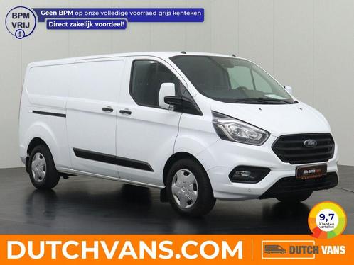 Ford Transit Custom Bestelbus 2.0TDCI | wit, Auto's, Bestelauto's, Lease, Handgeschakeld, BTW verrekenbaar, Diesel, Wit, Euro 6