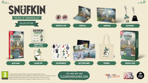Snufkin Melody of Moominvalley-Deluxe Edition (NSW) NIEUW, Spelcomputers en Games, Games | Nintendo Switch, Nieuw, Ophalen of Verzenden