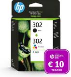 HP 302 - Inktcartridge - Origineel - Kleur & Zwart + Instant, Verzenden, Nieuw