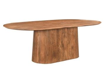 Ovale Eettafel Salvator – Naturel Mangohout | 200 cm beschikbaar voor biedingen