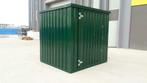 Groene zeecontainer 2 x 2 dubbele deur, nu prachtige prijzen