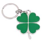 Fako Bijoux® - Klavertje Vier Sleutelhanger - Groen, Verzamelen, Verzenden, Nieuw
