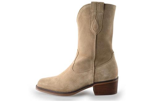 Nelson Enkellaarzen in maat 38 Beige | 10% extra korting, Kleding | Dames, Schoenen, Beige, Zo goed als nieuw, Lage of Enkellaarzen
