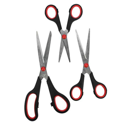 Benson 3-delige schaarset - soft-grip handvat - RVS blade..., Hobby en Vrije tijd, Naaien en Fournituren, Nieuw, Ophalen of Verzenden