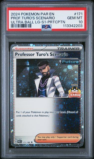 PSA 10 | Professor Turos Scenario Ultra Ball League S1 |, Hobby en Vrije tijd, Verzamelkaartspellen | Pokémon, Ophalen of Verzenden