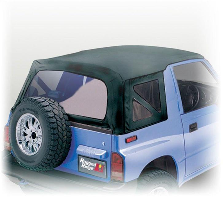 Rugged Ridge S-Top Black Denim Clear Windows 88-94 Sidekicks, Auto-onderdelen, Carrosserie en Plaatwerk, Ophalen of Verzenden