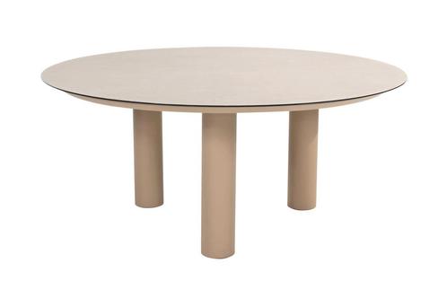 Taste Donato ronde dining tuintafel Ø160 cm. - Latte, Tuin en Terras, Tuintafels, Nieuw, Overige materialen, Rond, Verzenden