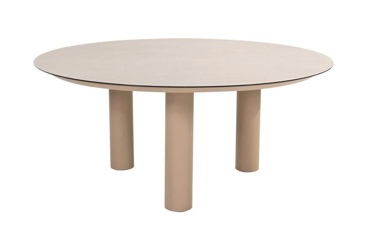 Taste Donato ronde dining tuintafel Ø160 cm. - Latte, Tuin en Terras, Tuintafels, Nieuw, Overige materialen, Rond, Verzenden