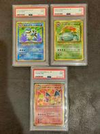 Pokémon - 3 Graded card - Blastoise, Charizard, Venusaur -, Hobby en Vrije tijd, Verzamelkaartspellen | Pokémon, Nieuw