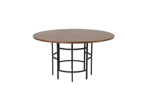 Eettafel - Maj - 140 cm - Bruin - Jörn, Huis en Inrichting, Tafels | Eettafels, Nieuw, Verzenden
