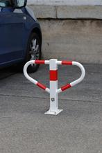 Parkeerbeugel - Wit & Rood - Staal - Binnen & Buiten - 90 -, Verzenden