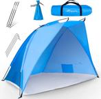 TRESKO® strandscherm incl. draagtas | strandtent met uv-besc, Verzenden, Nieuw