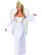 Engelenkostuum met vleugels vrouw, Kleding | Dames, Carnavalskleding en Feestkleding, Ophalen of Verzenden, Nieuw