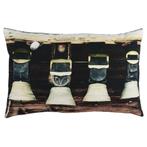 canvas kussen koebellen 40x60cm, Verzenden, Nieuw