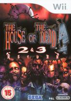 Wii The House of the Dead 2 and 3 Return, Zo goed als nieuw, Verzenden