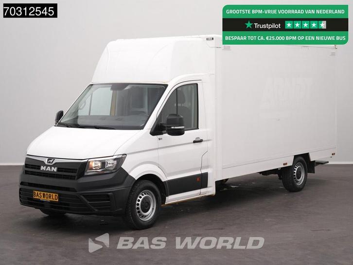 MAN TGE 3.100 433cm Bakwagen Achterdeuren Zijdeur Airco Came, Auto's, Bestelauto's, Lease, Handgeschakeld, Financial lease, Diesel