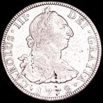 Spanje. Carlos III. 8 Reales Acuñados en la ceca americana