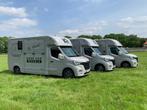 TE HUUR paardenwagen Regio WERNHOUT-WUUSTWEZEL, Nieuw, 2-paards trailer, Polyester, Ophalen