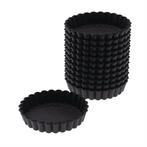 Matfer  | Exoglass geribbelde vormpjes  |10cm |  (12 stuks), Verzenden