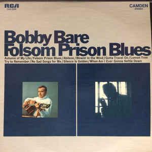 LP gebruikt - Bobby Bare - Folsom Prison Blues, Cd's en Dvd's, Vinyl | Country en Western, Zo goed als nieuw, Verzenden