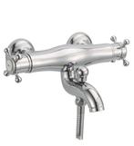 Huber Victorian Thermostatische Badkraan Brons 25201HBA, Doe-het-zelf en Verbouw, Sanitair, Ophalen of Verzenden, Nieuw, Kraan