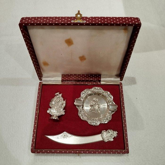 Bureauset - Zilver, Antiek en Kunst, Antiek | Goud en Zilver