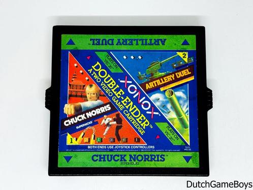 Commodore Vic-20 - Double Ender - Chuck Norris / Artillery D, Spelcomputers en Games, Games | Overige, Gebruikt, Verzenden