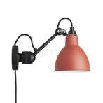 DCW Lampe Gras No 304 CA Wandlamp zwart, rood (Wandlampen), Verzenden, Nieuw