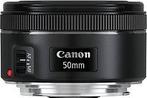 Canon EF 50 mm F1.8 STM 49 mm filter (geschikt voor Canon, Verzenden, Zo goed als nieuw, Telelens