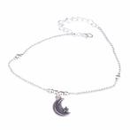 Fako Bijoux® - Enkelbandje - Halve Maan, Sieraden, Tassen en Uiterlijk, Enkelbandjes en Enkelkettinkjes, Verzenden, Nieuw