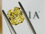 1 pcs Diamant - 1.50 ct - snede - hoekige rechthoekige, Nieuw
