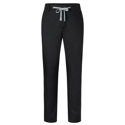 GGM Gastro | KARLOWSKY | Heren Modern Stretch Chino Broek -, Kleding | Heren, Broeken en Pantalons, Zwart, Overige maten, Nieuw