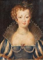 Franse school (XVII) - Porträt einer Prinzessin - NO RESERVE