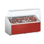 GGM Gastro | Koelvitrine - 1600mm - Donkerrood voorpaneel |, Verzenden, Nieuw in verpakking, Decoratie