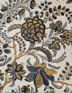 Bloemenweefsel Bohemian Paradise mid-century ontwerp,