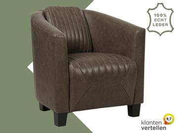 Leren fauteuil Press Special - Vintage Elephant beschikbaar voor biedingen