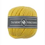 Durable Macramé  2180 Bright yellow - Haakgaren / Breigaren, Hobby en Vrije tijd, Ophalen of Verzenden, Nieuw, Breien of Haken