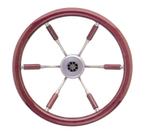 LEADER STUURWIEL PRESTIGE MAHONIE 36 CM, Watersport en Boten, Ophalen of Verzenden, Nieuw, Zeilboot of Motorboot