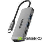Sitecom USB-C to 2x USB-A + 2x USB-C Hub, Computers en Software, USB Sticks, Verzenden, Nieuw, Sitecom