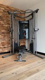 Krachtstation homegym Life Fitness G7 Incl Bench Compact!, Sport en Fitness, Ophalen of Verzenden, Zo goed als nieuw, Metaal, Krachtstation