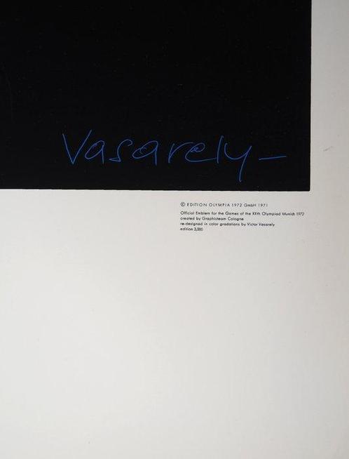 Victor Vasarely (1906-1997) - Composition cinétique, Antiek en Kunst, Antiek | Overige Antiek