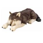 Pluche wolf knuffel 76 cm - Knuffel wolven, Kinderen en Baby's, Speelgoed | Knuffels en Pluche, Nieuw, Ophalen of Verzenden
