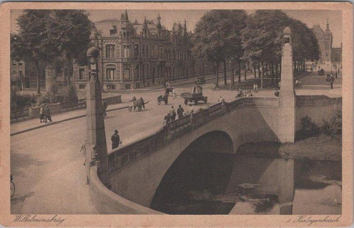 S HERTOGENBOSCH - Wilhelminabrug, Verzamelen, Ansichtkaarten | Nederland, Verzenden