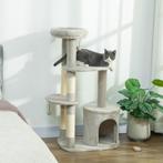 Krabpaal 114 Cm Kattentoren Met Hol, Sisalpalen, Platform, M, Verzenden, Nieuw