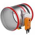 Brandklep rond 315 mm met servomotor 230V - EI120S, Ophalen of Verzenden, Nieuw